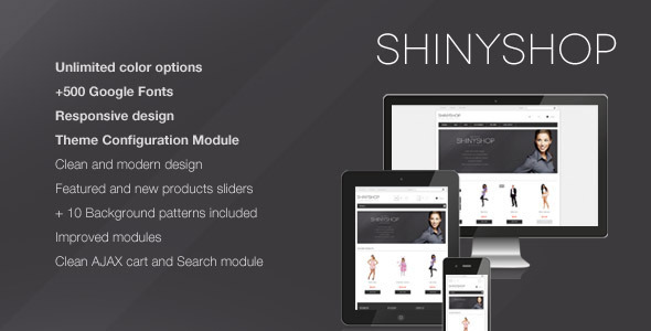 ShinyShop - Flexible Prestashop Theme Fashion