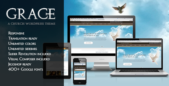 Grace - A Responsive Church WordPress Theme