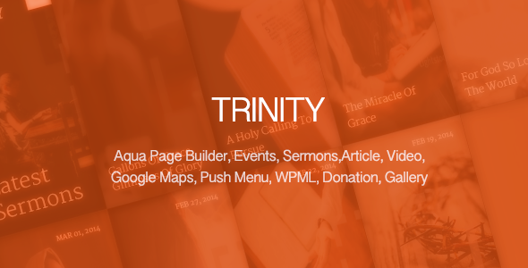 Trinity - Responsive Church Theme
 TForest