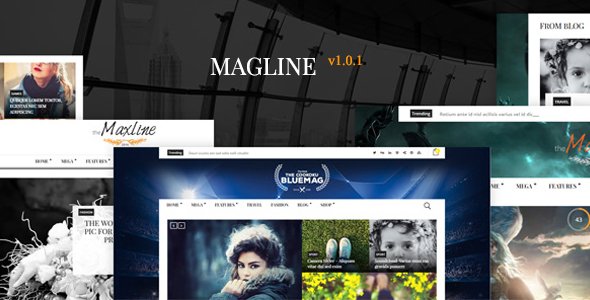 Magline - Magazine, Bloging WordPress Theme
           TFx