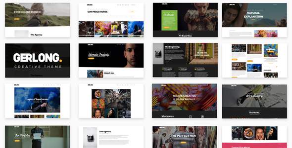 Gerlong - Responsive One Page & Multi Page Portfolio Theme
           TFx Read Kaoru