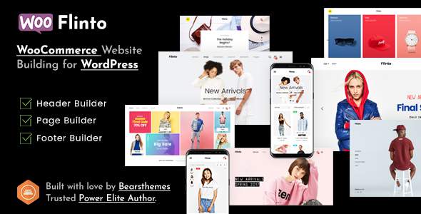 Flinto – Modern and Minimal eCommerce WordPress Theme
           TFx Wilton Elliott