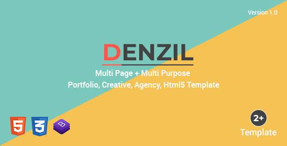 Denzil — Multi-Page Multi-Purpose Html Template
       TFx Craig Clifton