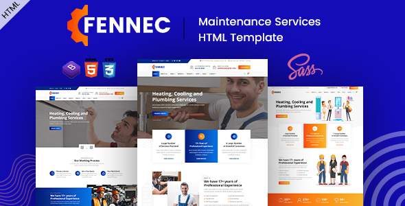Fennec - Maintenance Services HTML Templates
       TFx Max Arden