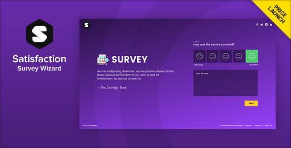 Satisfyc - Satisfaction Survey Form Wizard TFx 