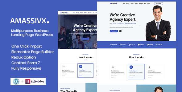 Amassivx  Multipurpose Business WordPress Theme TFx