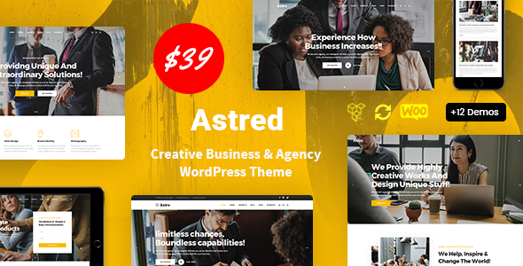 Astred - Modern Multi-Purpose WordPress Theme TFx