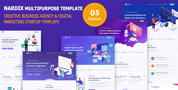 Nadrix - Business Template amp Digital Agency TFx