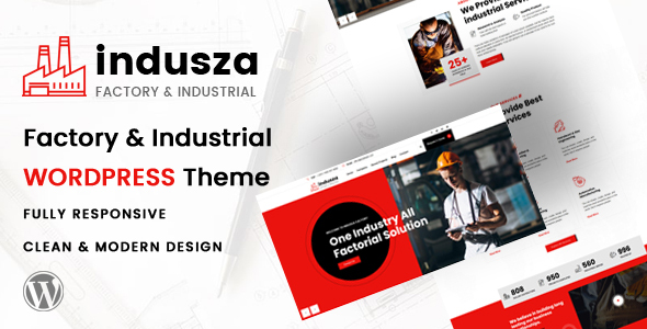 Indusza - Industrial amp Factory WordPress TFx