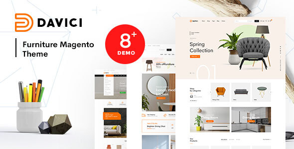 Davici Ultimate Magento 2 Theme  RTL Supported TFx 