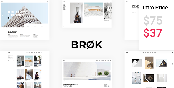 Brk - Architecture Theme TFx WordPress 