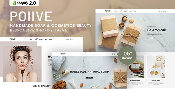 Polive - Handmade Soap amp Cosmetics Beauty Shopify Theme TFx 