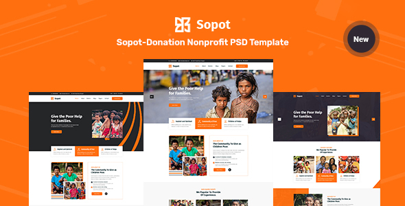 Sopot-Nonprofit PSD Template TFx