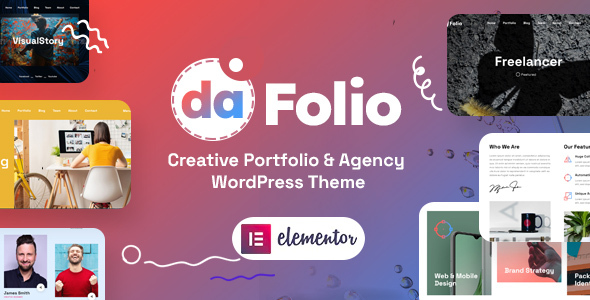 Dafolio - A Portfolio WordPress Theme TFx 