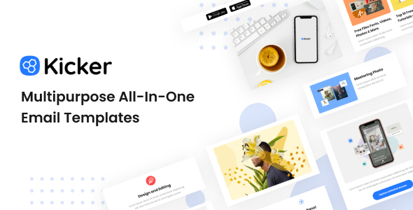 Kicker - Startup HTML Email Template TFx 