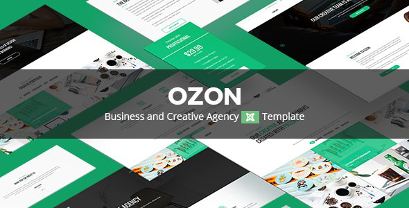 Ozon  Business and Creative Agency Joomla Template TFx 