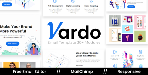 Vardo Agency - Multipurpose Responsive Email Template TFx