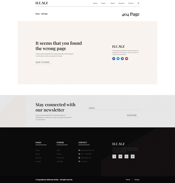 Humz - Property Agent Elementor Template Kit TFx