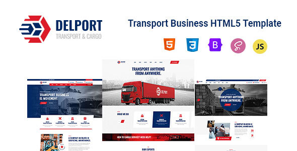 Delport - Transport Business HTML5 Template TFx