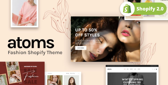 Atoms - Clothing amp Accessories Shopify Theme TFx