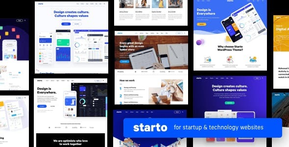 Starto - Startup HTML Template TFx SiteTemplates