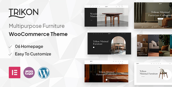 Trikon - Multipurpose Furniture WooCommerce Theme TFx