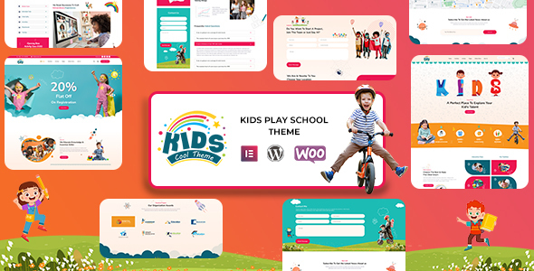 Kidscool - School WordPress Theme TFx WordPress
