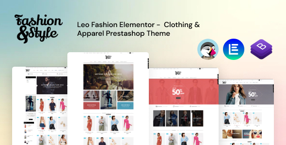 Leo Fashion Elementor - Clothing amp Apparel Prestashop Theme TFx