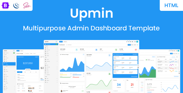 Upmin - Bootstrap 5 Admin Dashboard Template TFx
