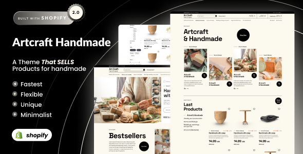Art Craft Handmade - Shopify 20 Art Store Theme TFx