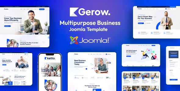 Gerow - Business Consulting Joomla Template TFx