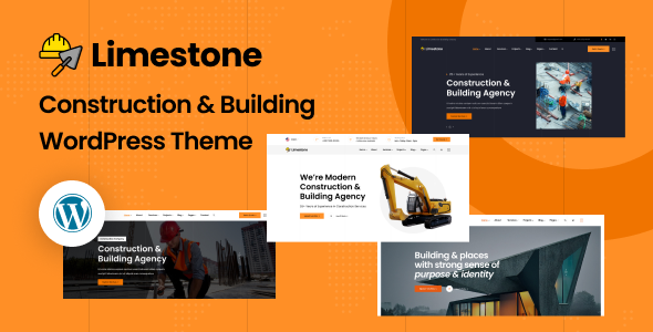 Limestone - Construction Building WordPress Theme TFx
