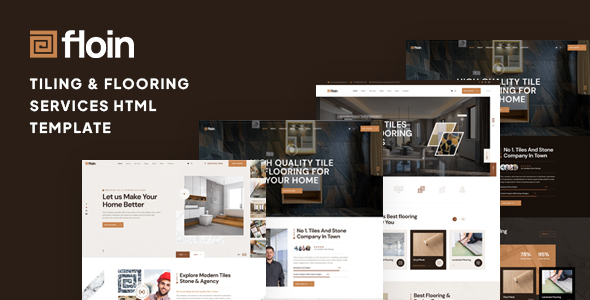 Floin - Tiling amp Flooring Services HTML Template TFx