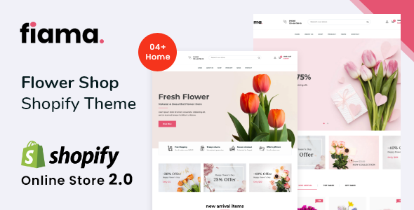 Fiama - Flower Shop Shopify Theme OS 20 TFx