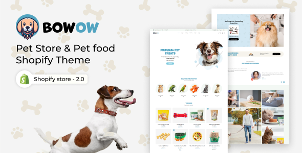 Bowow - Pet Store amp Pet Care Shopify Theme TFx