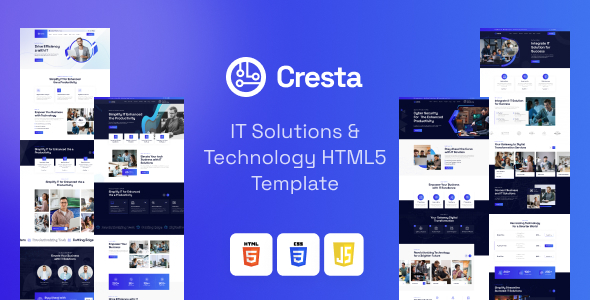 Cresta - IT Solutions amp Technology HTML Template TFx