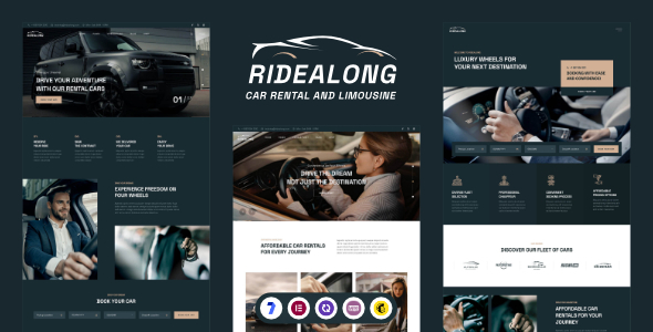Ridealong - Car Rental and Limousine WordPress Theme TFx