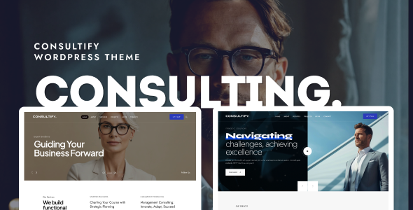 Consultify - Consulting Business WordPress Theme TFx