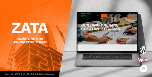 Zata - Construction WordPress Theme TFx