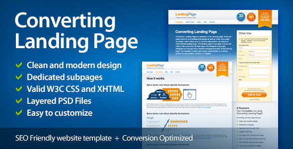 Converting Landing Page LandingPages Landing Page