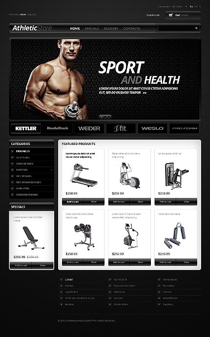 Athletic Store TMT
