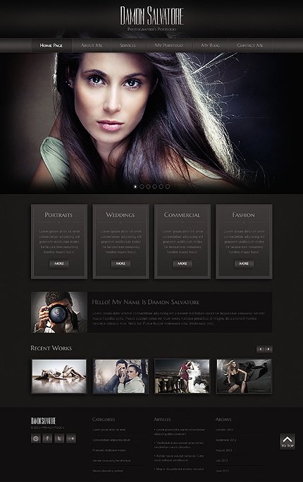 Back Photographer Portfolio TMT