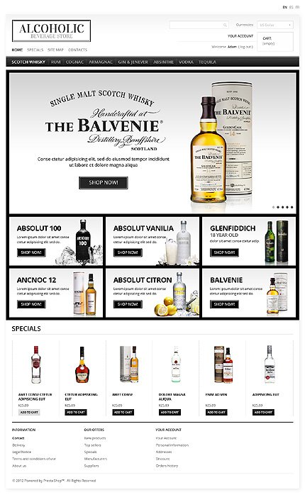Beverages/Liquors TMT