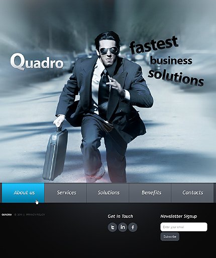 Black Consulting Joomla Template by Nessy TMT