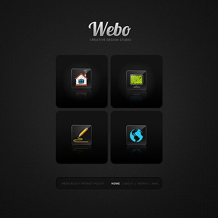 Black Design Studio Joomla Template by Astra TMT