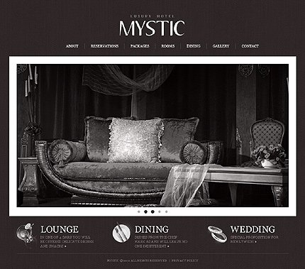 Black Hotels Joomla Theme by Oldman TMT
