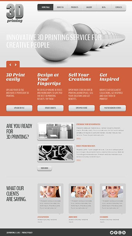 Bootstrap Print Shop TMT