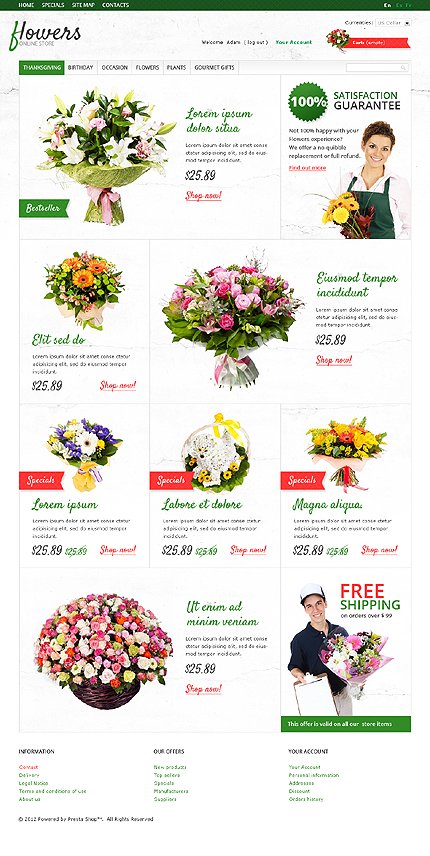 Bunches of Flowers TMT
