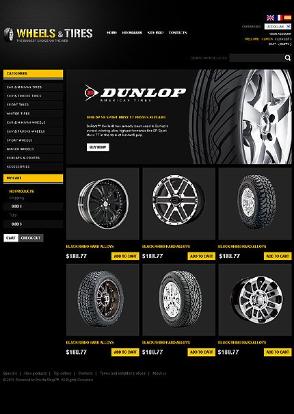 Car Wheels and Tires TMT