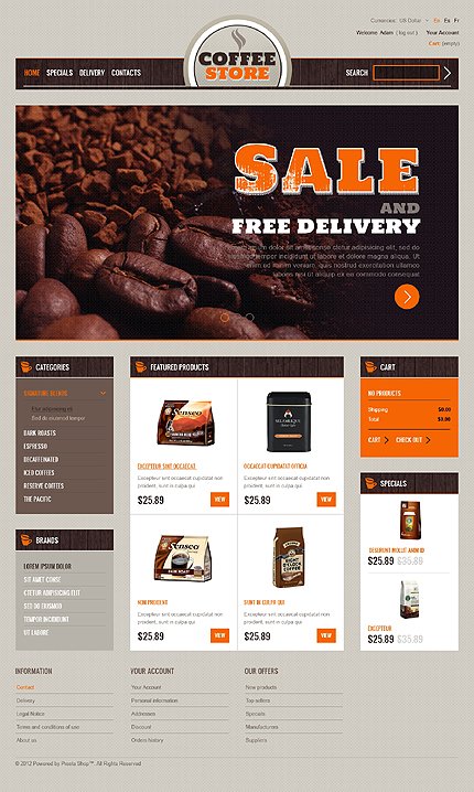 Coffee Store TMT